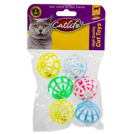 Catlife Zilli Kedi Oyuncağı 6lı Paket 202467-brsp
