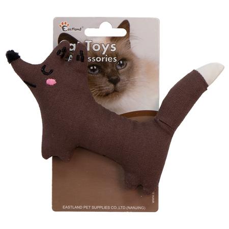 Catnipli Hışırtılı Peluş Tilki 16,5cm