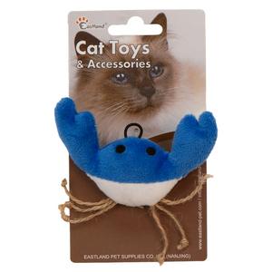 Catnipli Peluş Yengeç 11cm