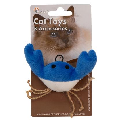 Catnipli Peluş Yengeç 11cm