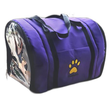 cha-5819 büyük dış mekan kumaş taşıma çantası mor  46 *30 *32CM