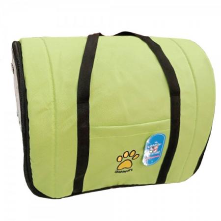 cha-5819 büyük dış mekan kumaş taşıma çantası yeşil  46 *30 *32CM