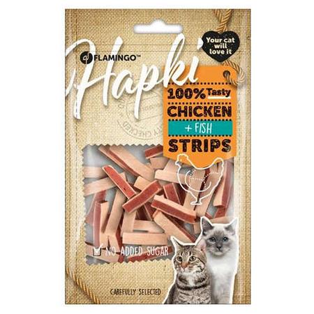 Chicken Fish Strips Tavuk ve Balık Etli Kedi Ödülü 85 Gr ADP-502933 