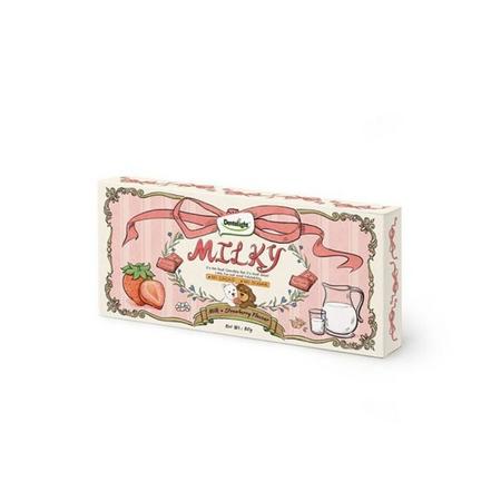 Çikolatalı Bar  Süt Çilek Aromalı Köpek Çikolatası 80 gr