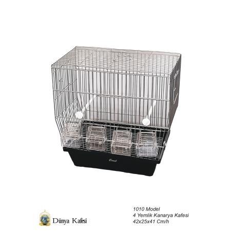 CK-1000 4 YEMLİK PRİNÇ KANARYA KAFESİ