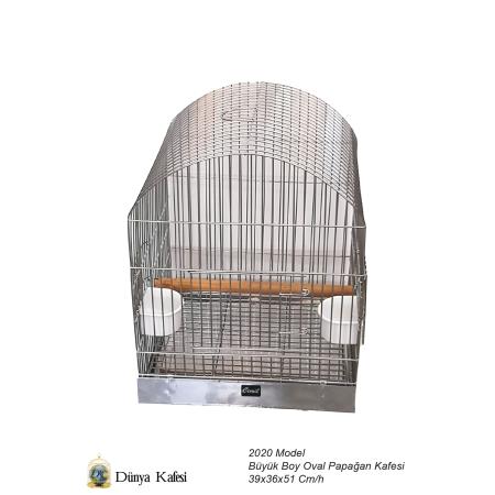 CK-2020 ORTA BOY OVAL PAPAĞAN KAFESİ
