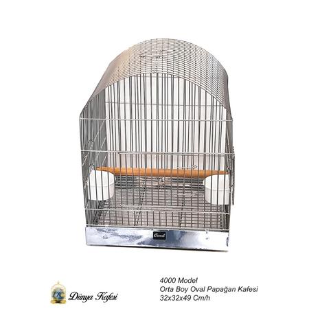 CK-4000 KÜÇÜK OVAL PAPAĞAN KAFESİ