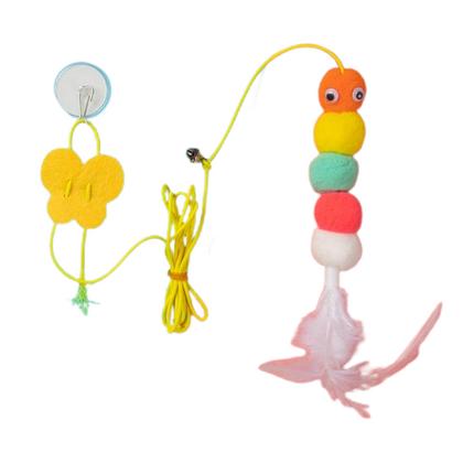 cmi- mc-287 Elastik Kendinden Yapışkanlı Kedi Oyun Oltası ict