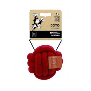 COTO RED BALL 9,5CM ÖRGÜ TOP OYUNCAK BRSP-10662605 