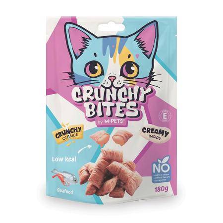CRUNCHY BITES DENİZ MAHSÜLLÜ KEDİ ÖDÜLÜ 180GR 29011699