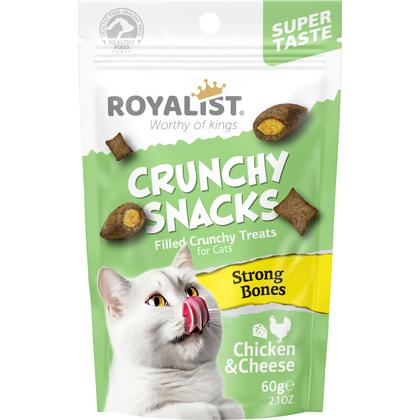 Crunchy Snacks Tavuk & Peynir / Storng Bones Kedi Ödül Maması 60 Gr 03741-407908