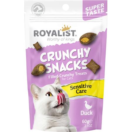 Crunchy Snacks Ördek /Sensitive Care Kedi Ödül Maması 60 Gr 03740-407892