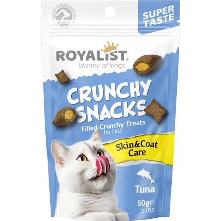 Crunchy Snacks Tuna / Skin & Coat Care Kedi Ödül Maması 60 Gr 03742-407915