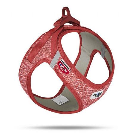 CURLI VEST HARNESS MERINO CURLI CLASP RED 2XS BRSP-SU3030