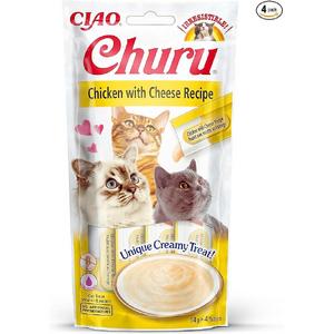CZP-EU107 Ciao Churu Cream Tavuklu ve Peynirli Kedi Ödül Kreması 4 x 14 Gr