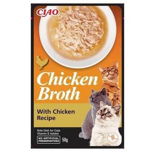CZP-usa821  CİAO CHİCKEN BROTH TAVUK SULU VE TAVUKLU KEDİ ÇORBASI 50 GR