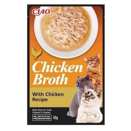 CZP-usa821  CİAO CHİCKEN BROTH TAVUK SULU VE TAVUKLU KEDİ ÇORBASI 50 GR