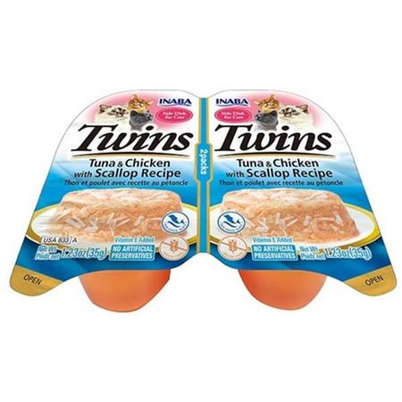 CZP-USA833 TWİNS TON BALIKLI, DENİZ TARAKLI VE TAVUKLU KEDİ ÖDÜL JÖLESİ 2 X 35 GR