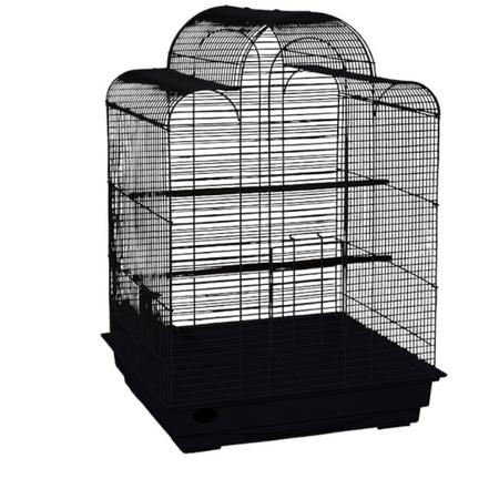 Kubbeli Kafes 47.5x36x69cm Siyah