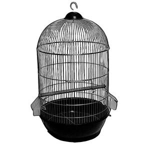 Yuvarlak Kafes Renkli 40x70cm Siyah