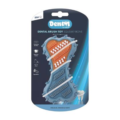 Dental Squeaky Bone Diş Fırçalı Köpek Oyuncağı Brsp-10676999