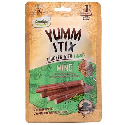 Yumm Stick Mind Tavuklu ve Kuzu Etli Köpek Ödül Çubuğu 50 Gr