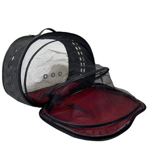 Deri Şeffaf  Flybag Çanta  Siyah 