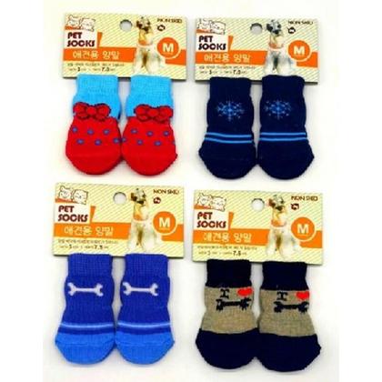 Kedi ve Köpekler İçin Kaydırmaz Tabanlı Çorap M Beden Mad Pet-228 1228
