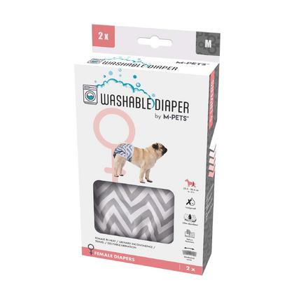 Dişi Köpekler İçin Yıkanabilir Külot 2Li (M) 10180299