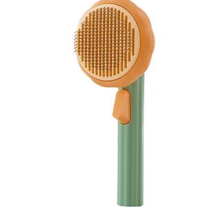 kabak çiçeği basmalı kedi köpek tarağı ict HG-3012