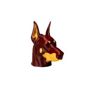 Doberman Kahverengi Anahtarlık PLA1008