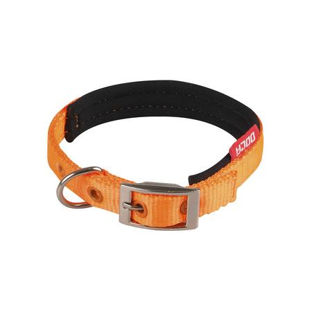 DOCA 1392 KÖPEK BOYUN TASMASI SOFT 2,5*37-49 60 CM TURUNCU