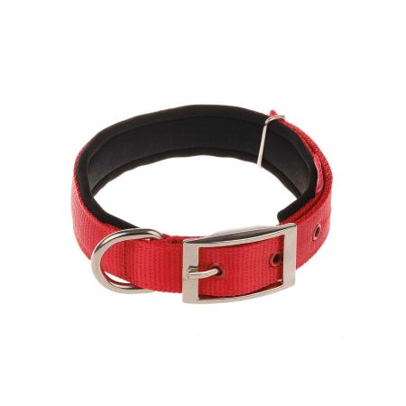Doca 9805  köpek boyun tasması soft 2*29-40 50cm KIRMIZI