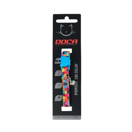 Premium Kedi Boyun Tasması Puzzle Desenli Standart DP-03057