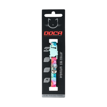 Premium Kedi Boyun Tasması Rainbow Desenli Standart DP-03056