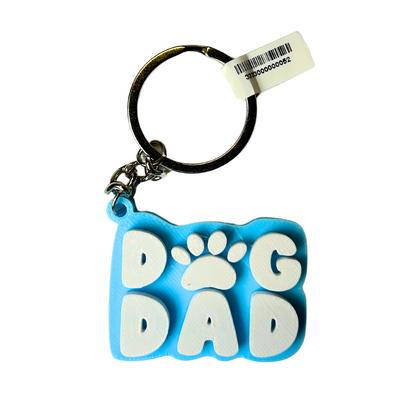 Dog Dad Mavi Anahtarlık PLA1018