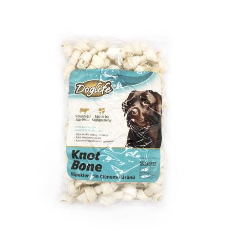 DOGLİFE DÜĞÜMLÜ KEMİK WHİTE 18-20GR/AD. 50Lİ brsp-201179