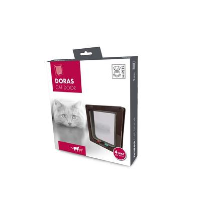DORAS KEDİ KAPISI 4 YOLLU BROWN 250MMX233MM 20800314 