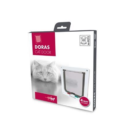 DORAS KEDİ KAPISI 4 YOLLU WHİTE 197MMX190MM 20800001