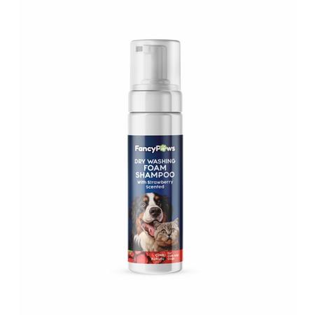 Dry Washing Foam Shampoo Çilek Kokulu 200ml