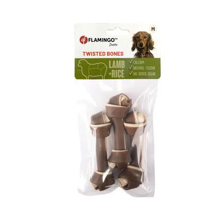 Duetto Bones Kuzu Etli Burgu Köpek Ödülü 3'lü Paket - 12 Cm ADP-516569 