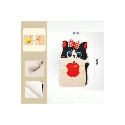 Duvara Yapışan Kedi Tırmalama Elma Kedi