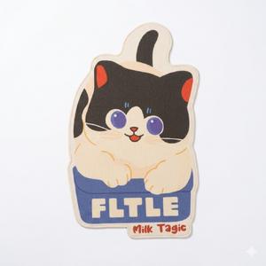 Duvara Yapışan Kedi Tırmalama Fltle kedi