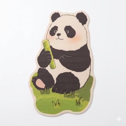 Duvara Yapışan Kedi Tırmalama Panda