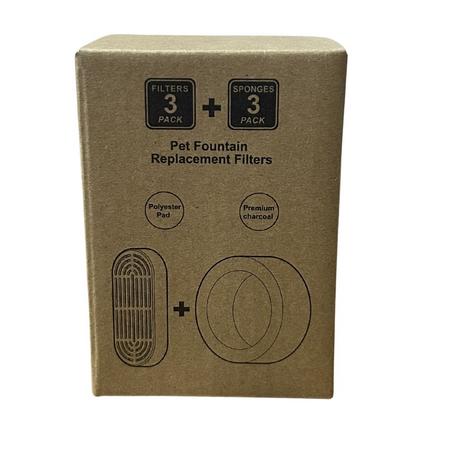 Electron İki Musluklu Su Pınarı 3'Lü Filtresi 