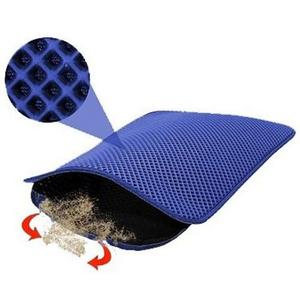 Elekli kedi tuvalet önü paspası 40 x 55 cm laciver zpü