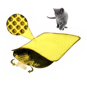 Elekli Kedi Tuvalet Önü Paspası 40 x 55 Cm Sarı zpü