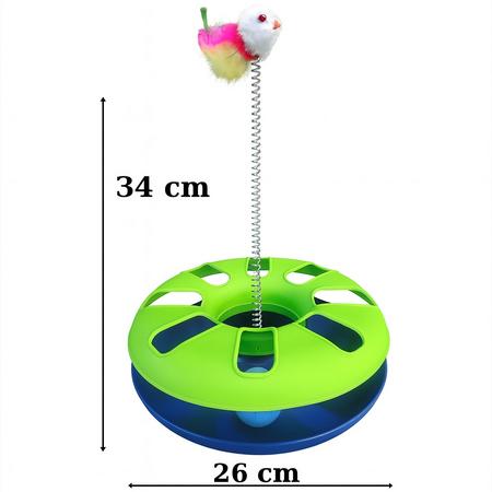 Evcil Hayvan Fareli Toplu Tek Katlı Çember Oyuncak