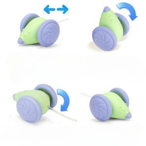 Fare Şeklinde Şarjlı Hareketli Kedi Oyuncağı, 9cm, sfrp-CM060