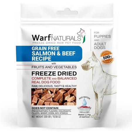 Freeze Dried -Somonlu Ve Dana Etli Köpek Maması 300gr 37402